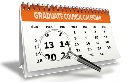 Keep up with UF Graduate Council agenda deadlines and meeting dates!