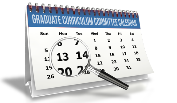Keep up with UF Graduate Curriculum Submission submission deadlines and meeting dates!